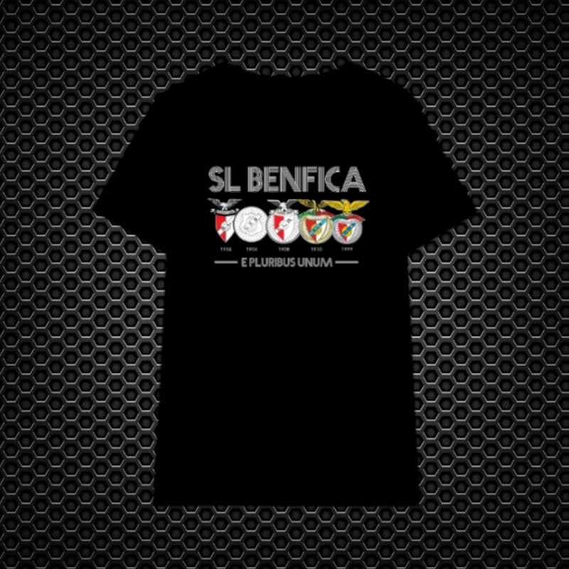 Benfica - T-shirt Preta