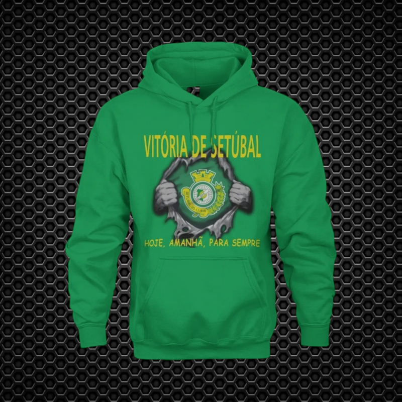 Vitória - Sweat-shirt com capuz - Verde