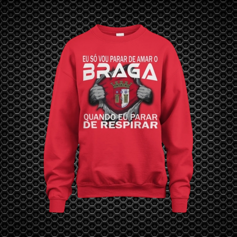 Braga - Sweat-shirt - Vermelha