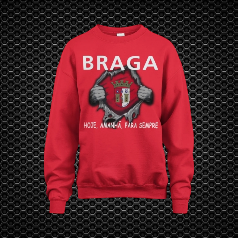 Braga - Sweat-shirt - Vermelha