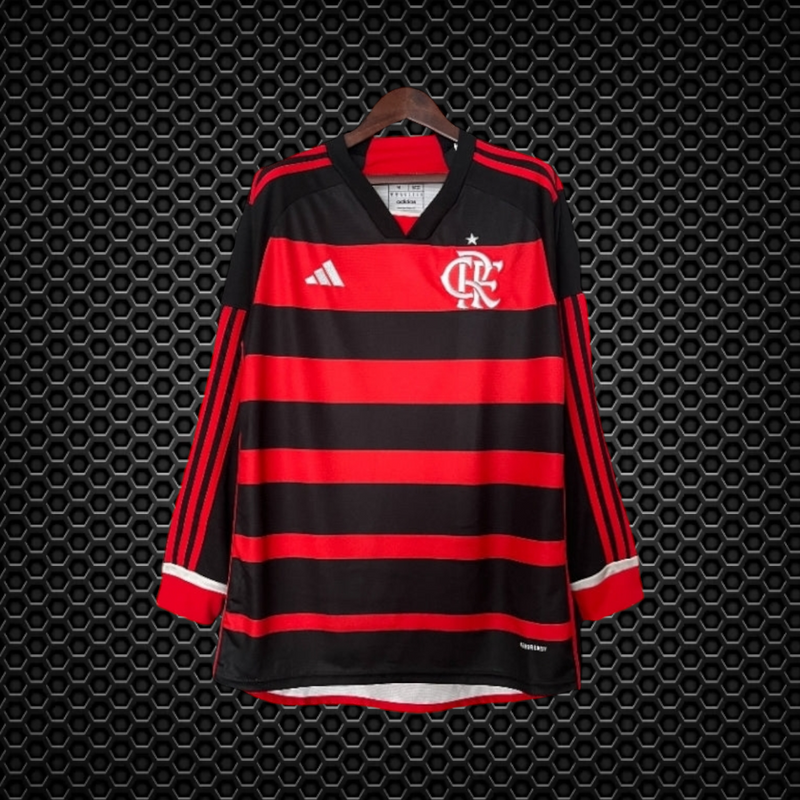 Flamengo - Camisola Principal Manga Longa 24/25