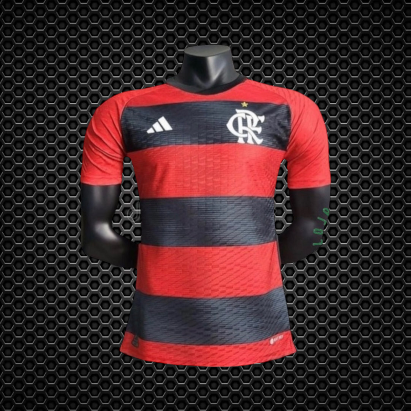 Flamengo - Camisola Principal 23/24 - VERSÃO JOGADOR (LER DESCRIÇÃO)