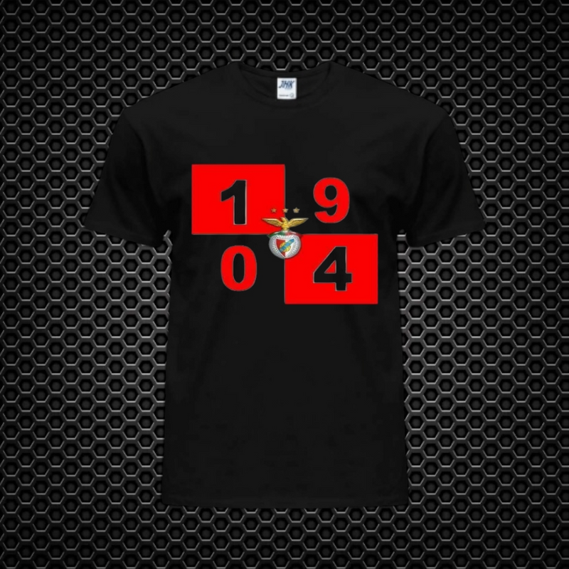 Benfica - T-shirt Preta