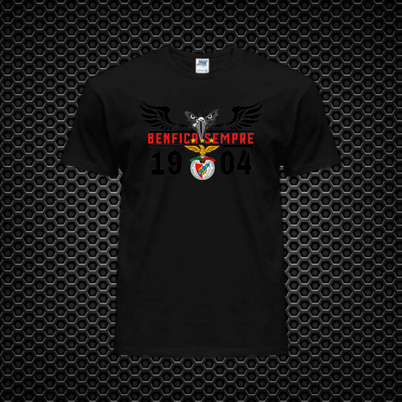 Benfica - T-shirt Preta