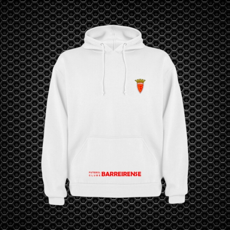 Barreirense - Sweat-shirt com capuz - Branca