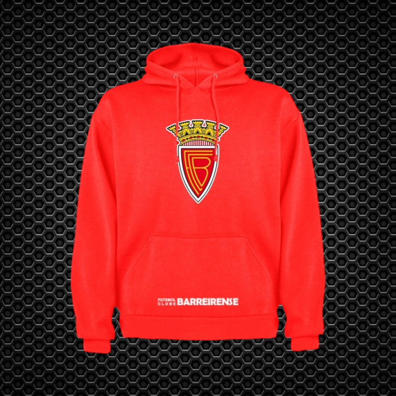 Barreirense - Sweat-shirt com capuz - Vermelha