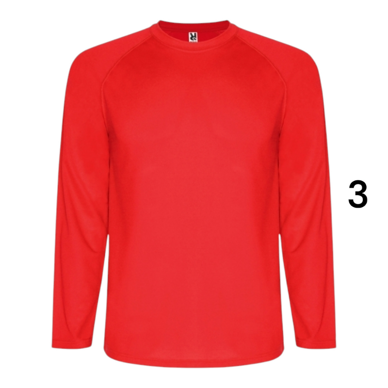 Ref. 0415 - Montecarlo - Camisola técnica de manga comprida raglan