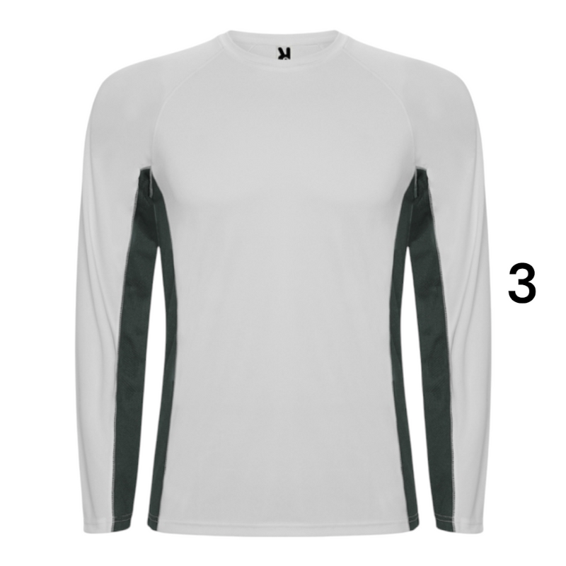 Ref. 6670 - Shanghai - Camisola técnica de manga comprida raglan