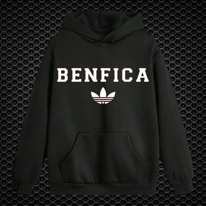 Benfica - Sweat - Shirt com capuz - Preta