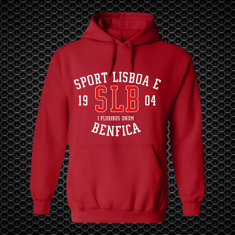 Benfica - Sweat-shirt com capuz - Vermelha