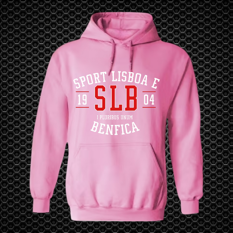 Benfica - Sweat-shirt com capuz - Rosa