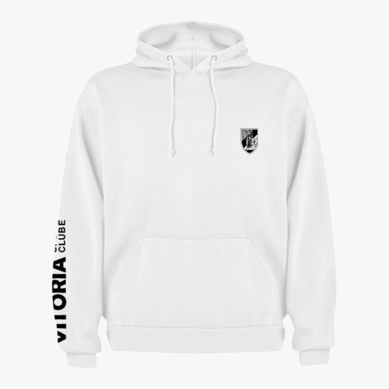 Vitória - Sweat-shirt com capuz - Branca