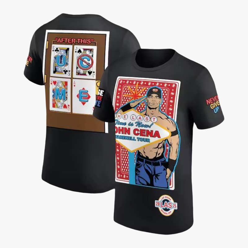 John Cena - T-shirt Preta