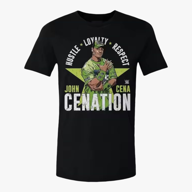 John Cena - T-shirt Preta