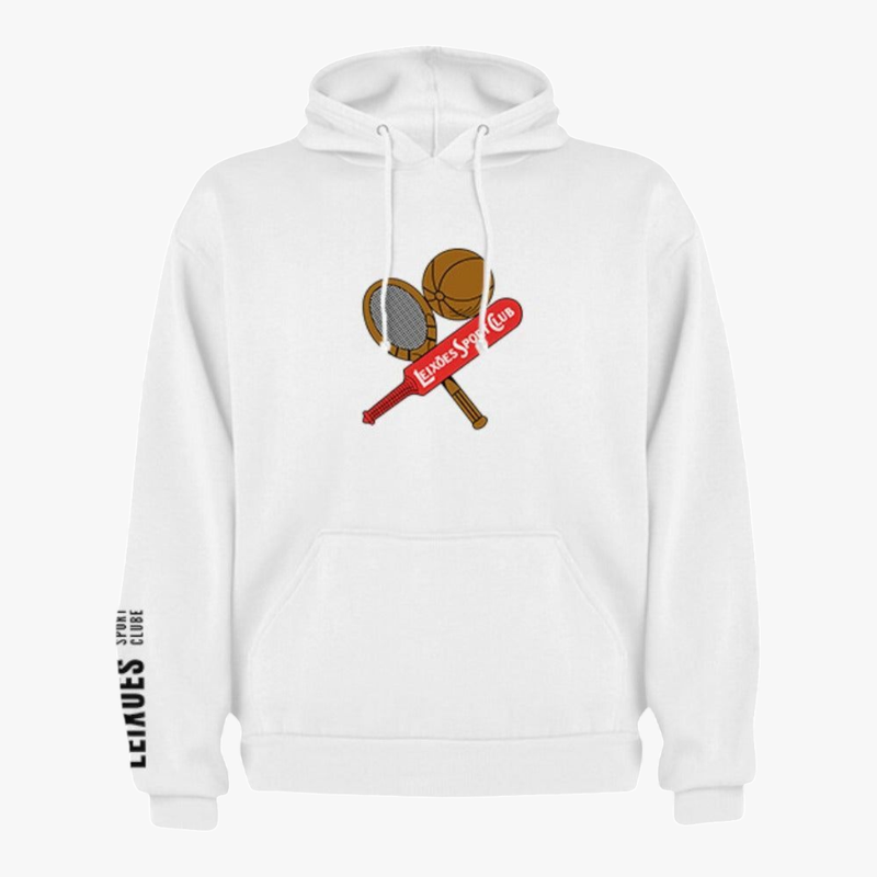 Leixões - Sweat-shirt com capuz - Branca