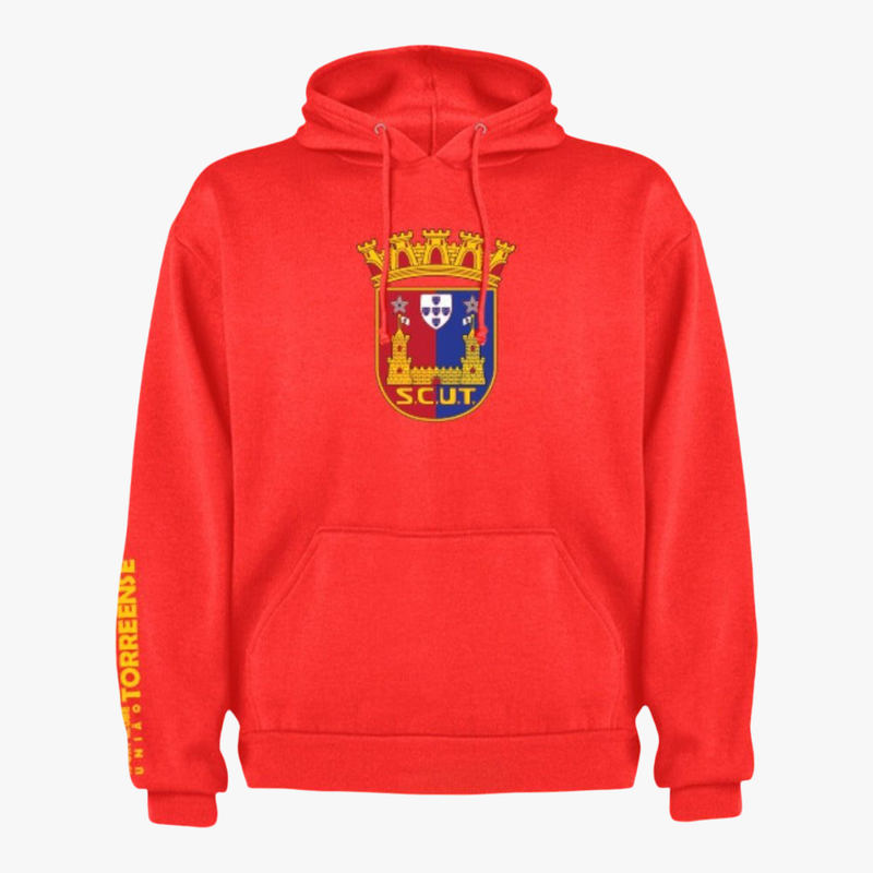 Torreense - Sweat-shirt com capuz - Vermelha