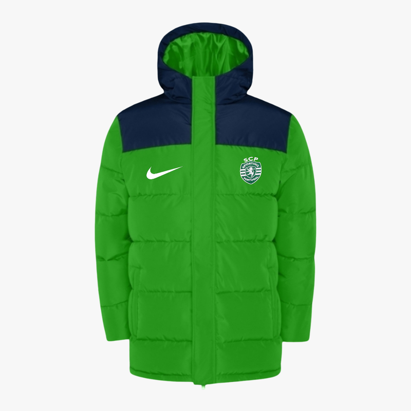 Sporting - Casaco acolchoado com capuz fixo