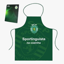 Sporting - Avental Sportinguista na cozinha