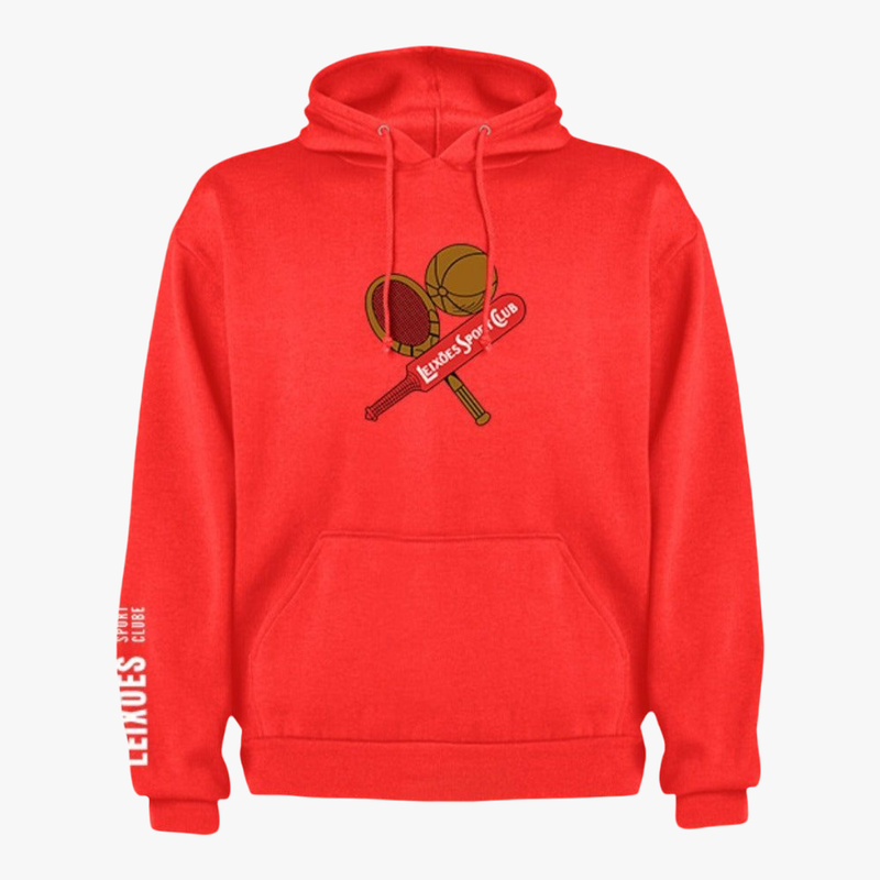 Leixões - Sweat-shirt com capuz - Vermelha