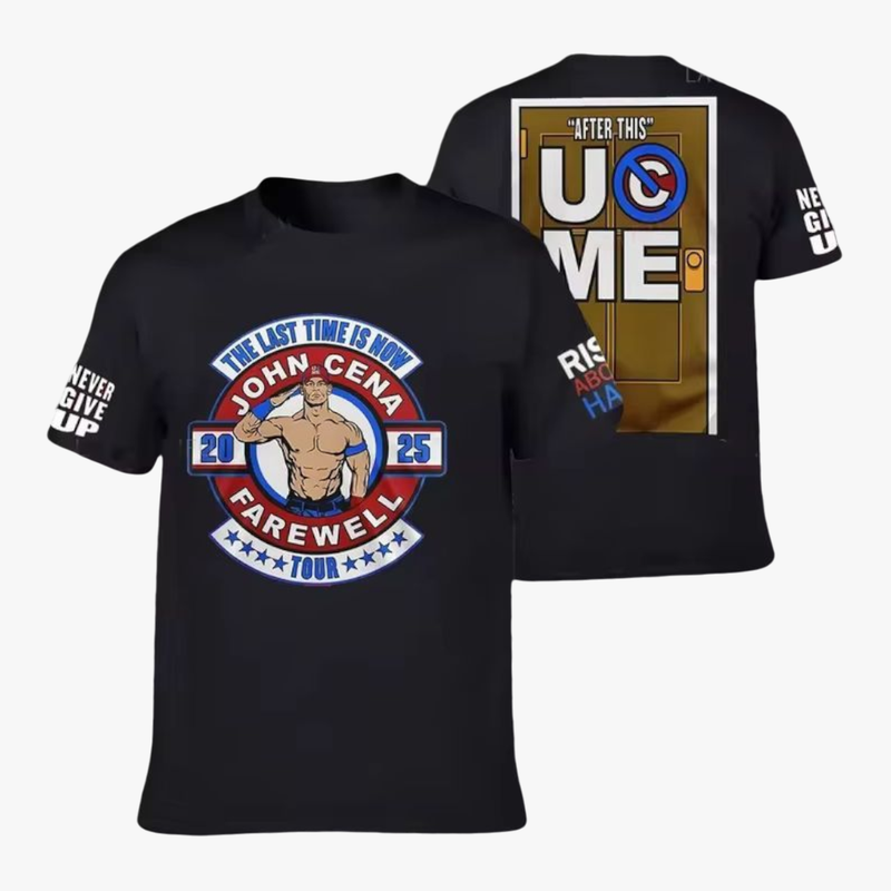 John Cena - T-shirt Preta