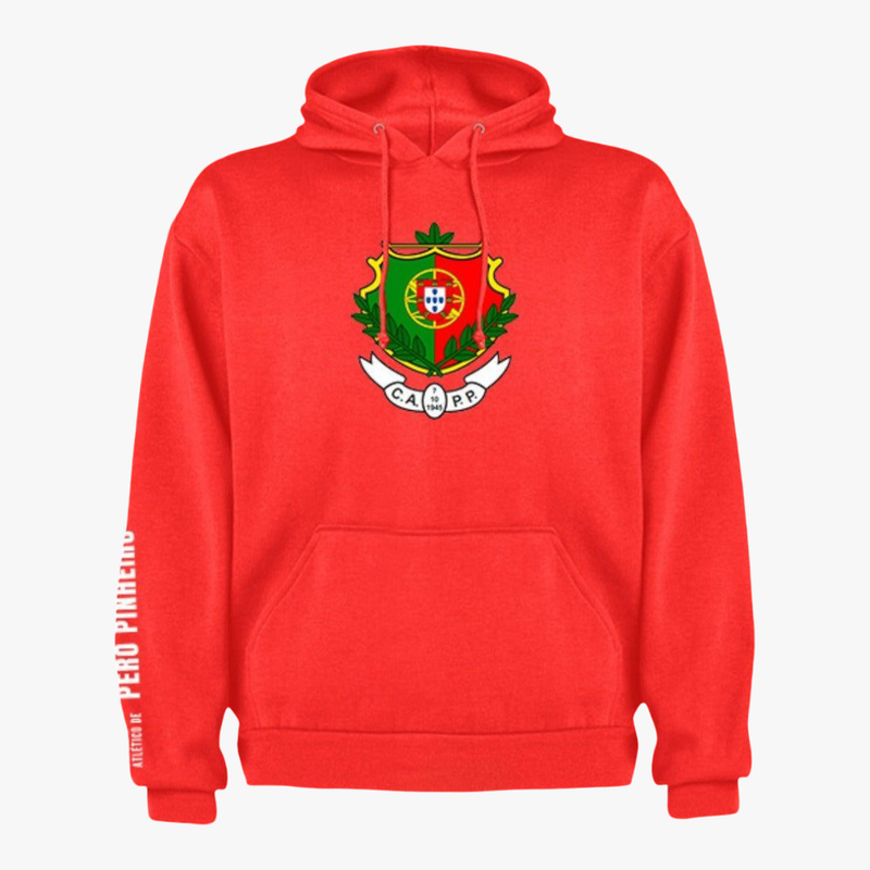 Pêro Pinheiro - Sweat-shirt com capuz - Vermelha