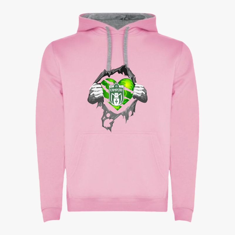 Sporting - Sweat-shirt com capuz - Rosa