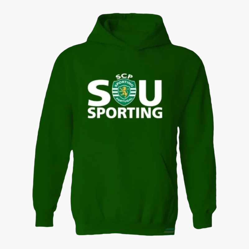 Sporting - Sweat-shirt com capuz - Verde