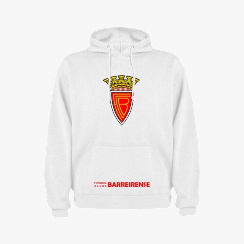 Barreirense - Sweat-shirt com capuz - Branca