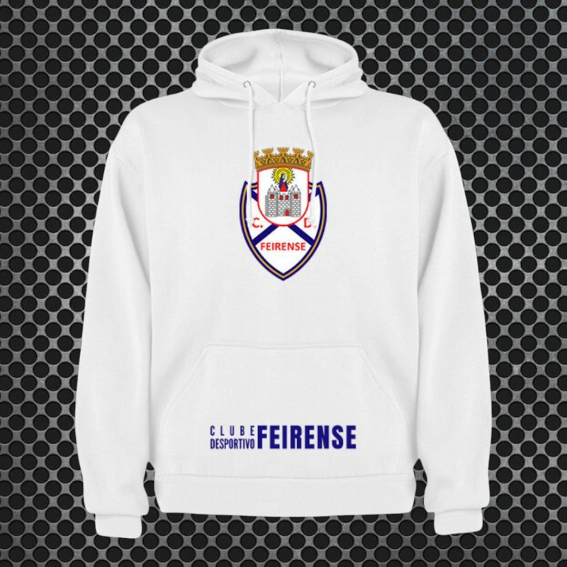 Feirense - Sweat-shirt com capuz - Branca