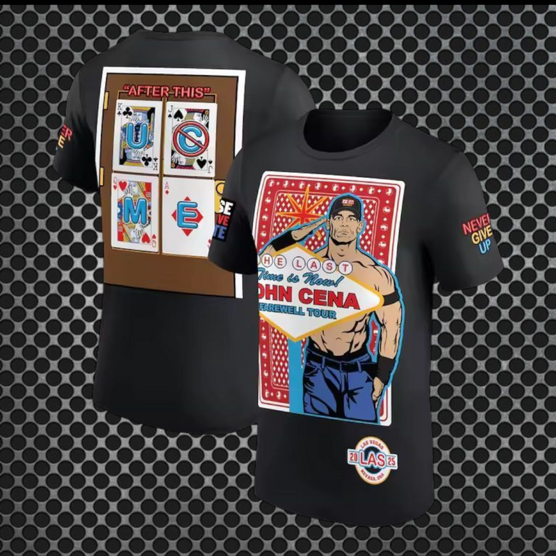 John Cena - T-shirt Preta