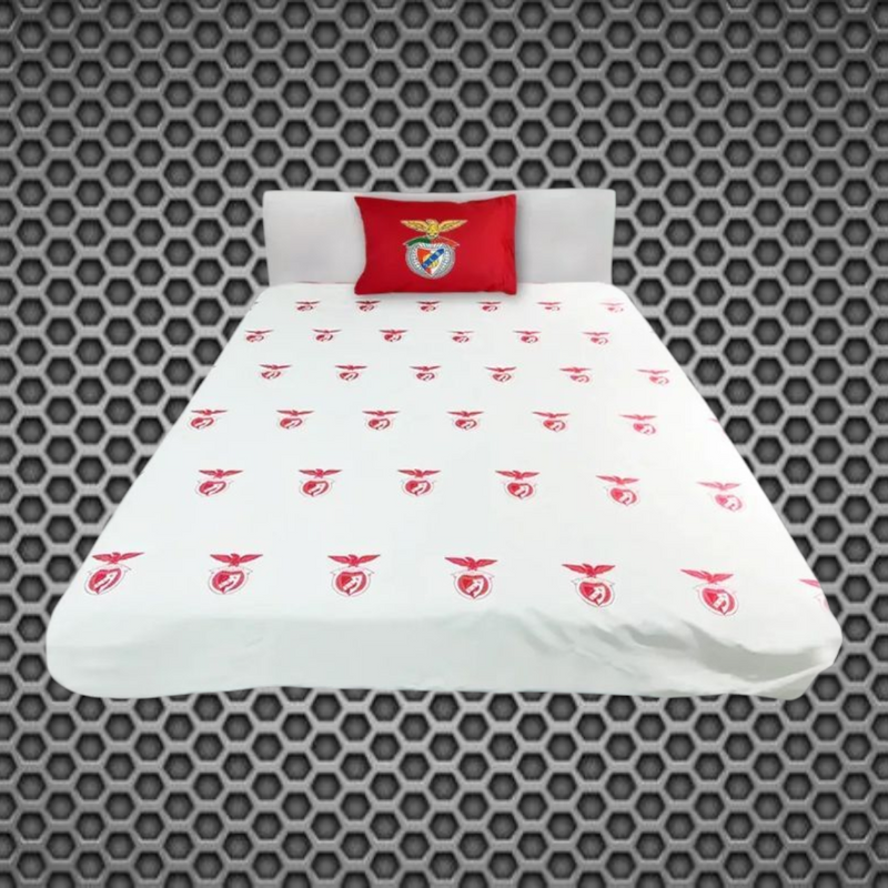Benfica - Conjunto solteiro lençol 280*180cm + fronha 70*50cm