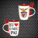 Benfica - Caneca com colher Pai
