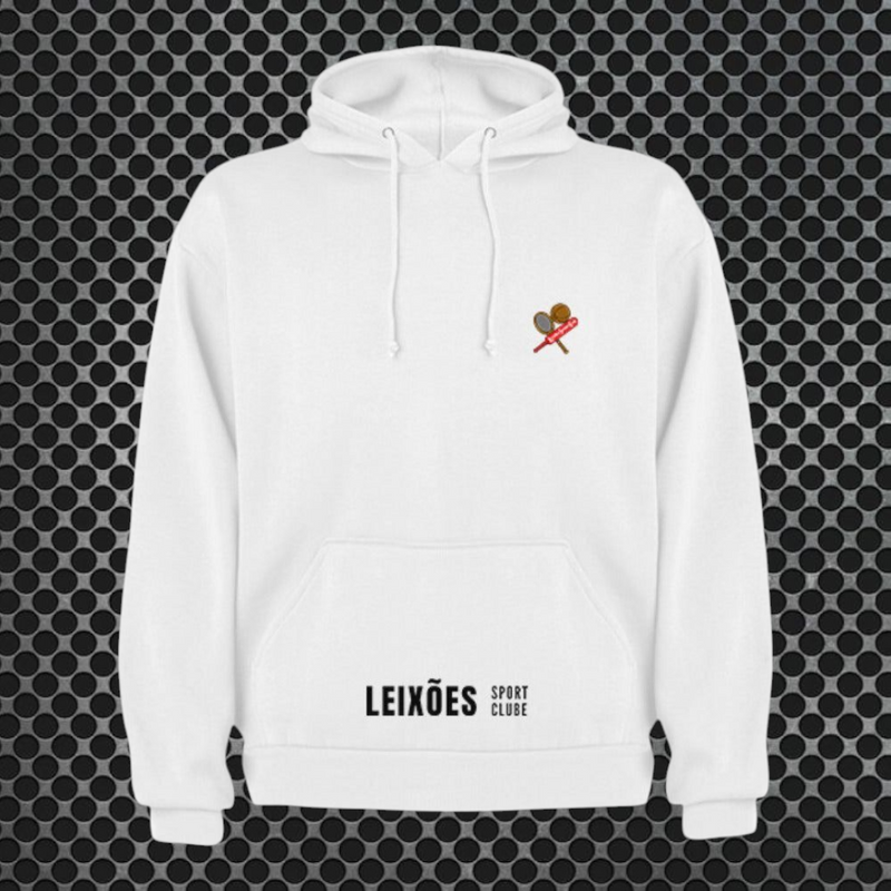 Leixões - Sweat-shirt com capuz - Branca