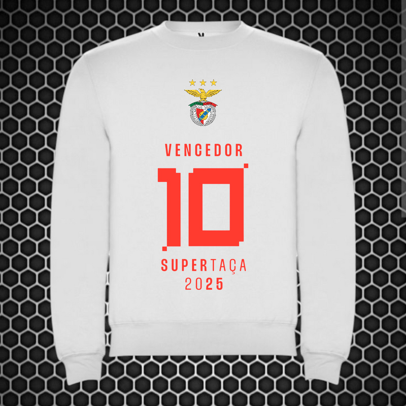 Benfica - Sweat-shirt - Branca