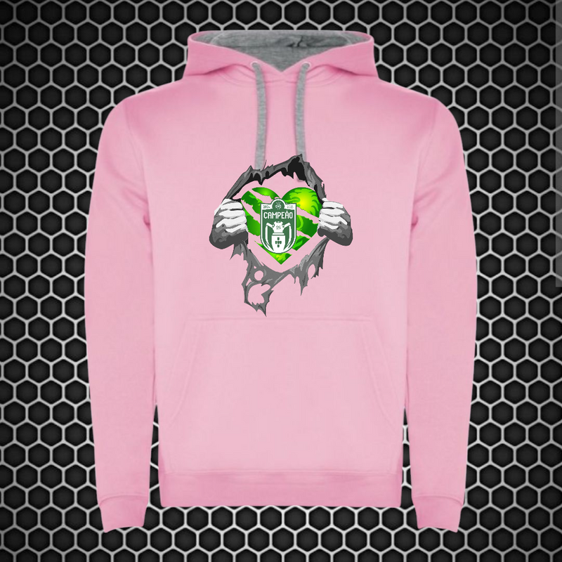 Sporting - Sweat-shirt com capuz - Rosa