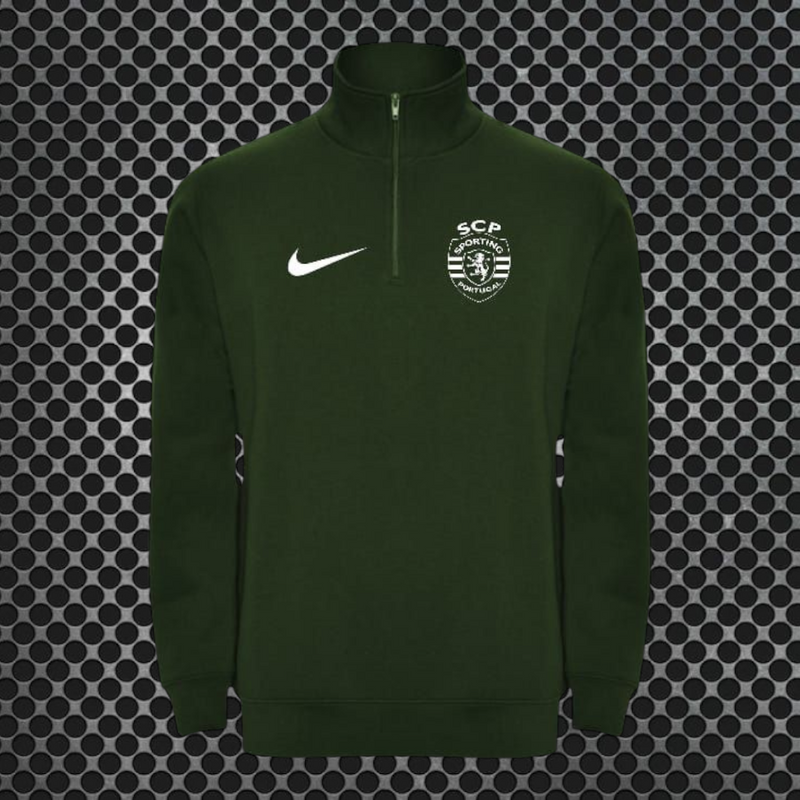 Sporting - Sweat - Shirt com meio fecho e gola alta Ref. 1109 - 56