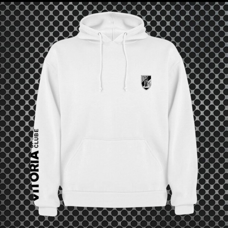 Vitória - Sweat-shirt com capuz - Branca