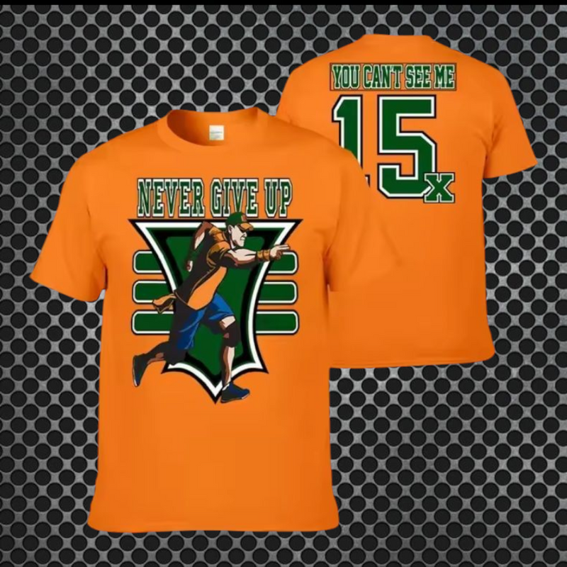 John Cena - T-shirt Laranja