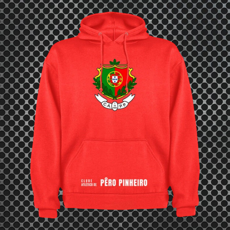 Pêro Pinheiro - Sweat-shirt com capuz - Vermelha