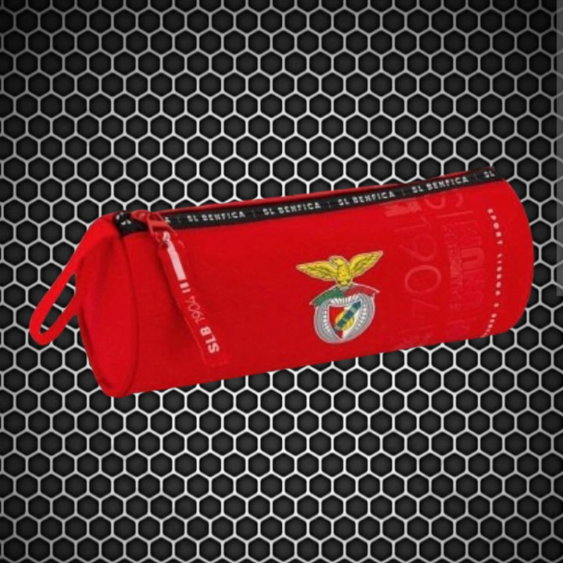Benfica - Estojo escolar redondo
