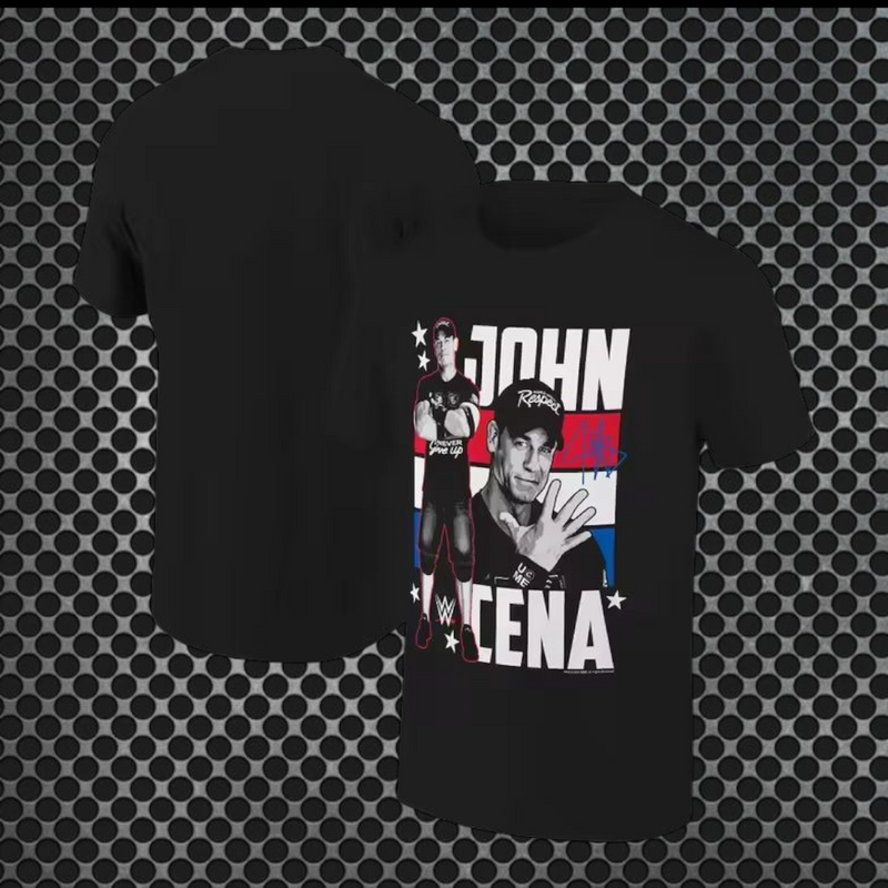 John Cena - T-shirt Preta