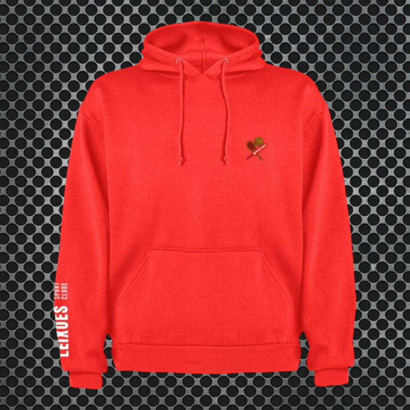 Leixões - Sweat-shirt com capuz - Vermelha