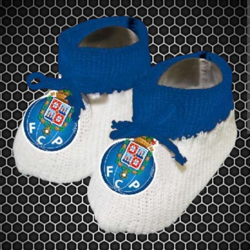 Porto - Botinha branca em malha