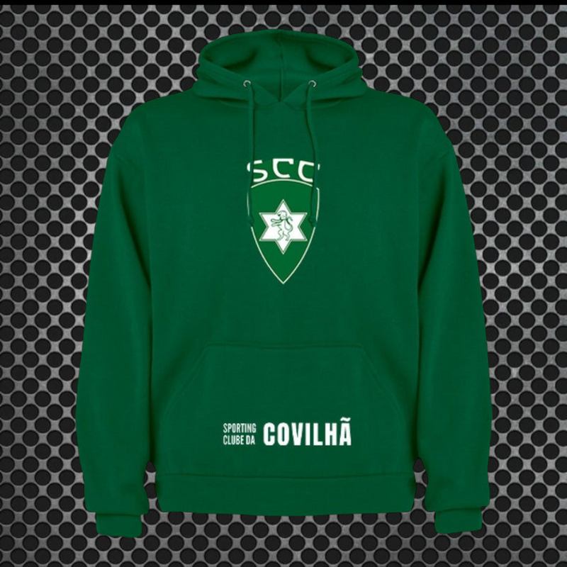 Sporting Covilhã - Sweat-shirt com capuz - Verde