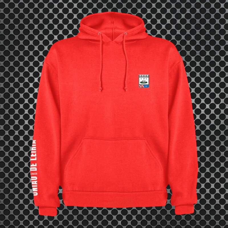 União de Leiria - Sweat-shirt com capuz - Vermelha