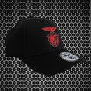 Benfica - Boné Premium preto com escudo PVC para júnior