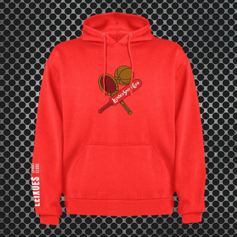 Leixões - Sweat-shirt com capuz - Vermelha