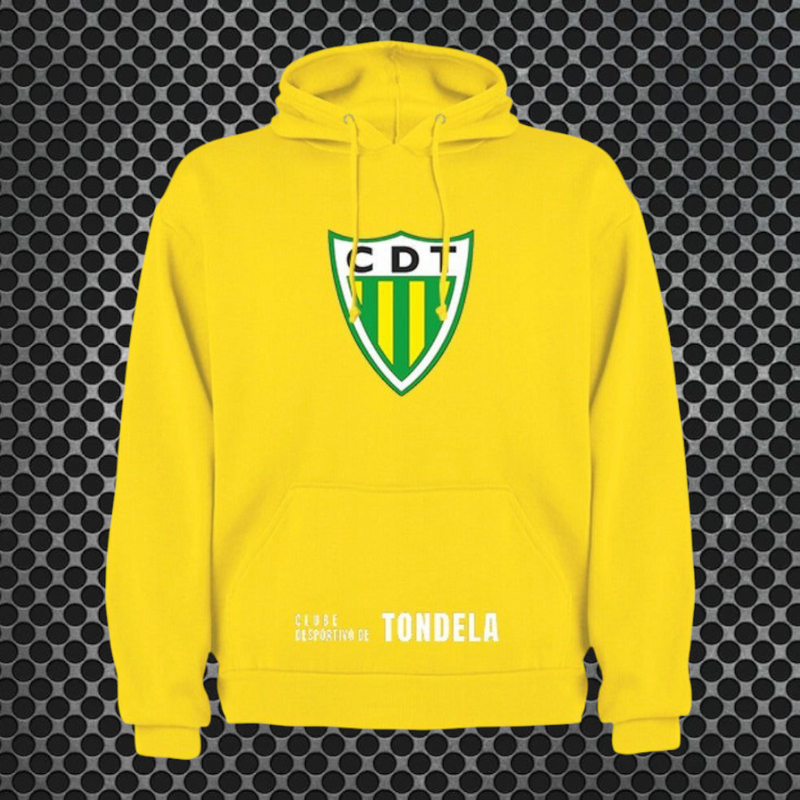 Tondela - Sweat-shirt com capuz - Amarela