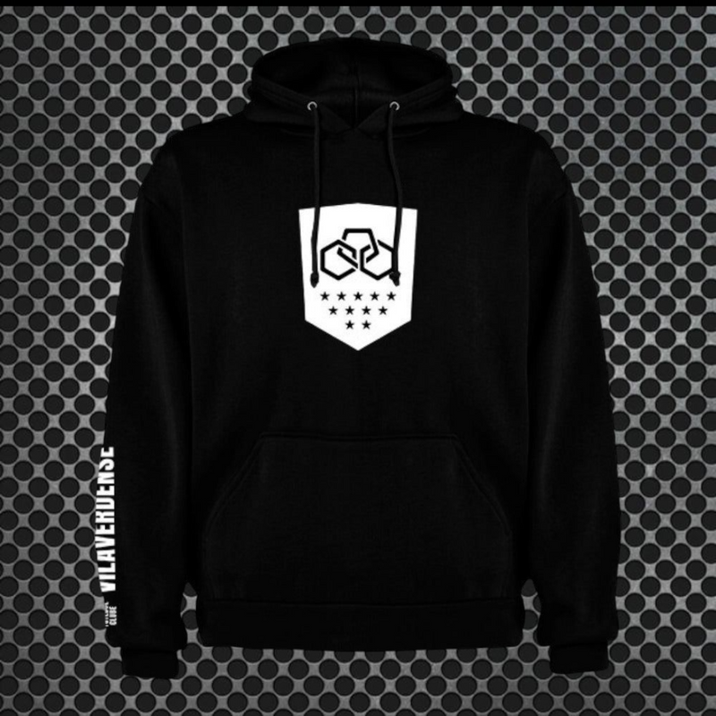 Vilaverdense - Sweat-shirt com capuz - Preta