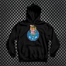 Porto - Sweat-shirt com capuz - Preta